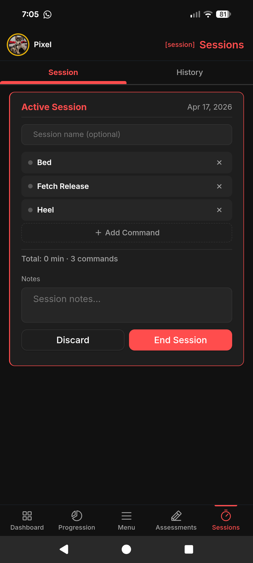 Interactive Sessions